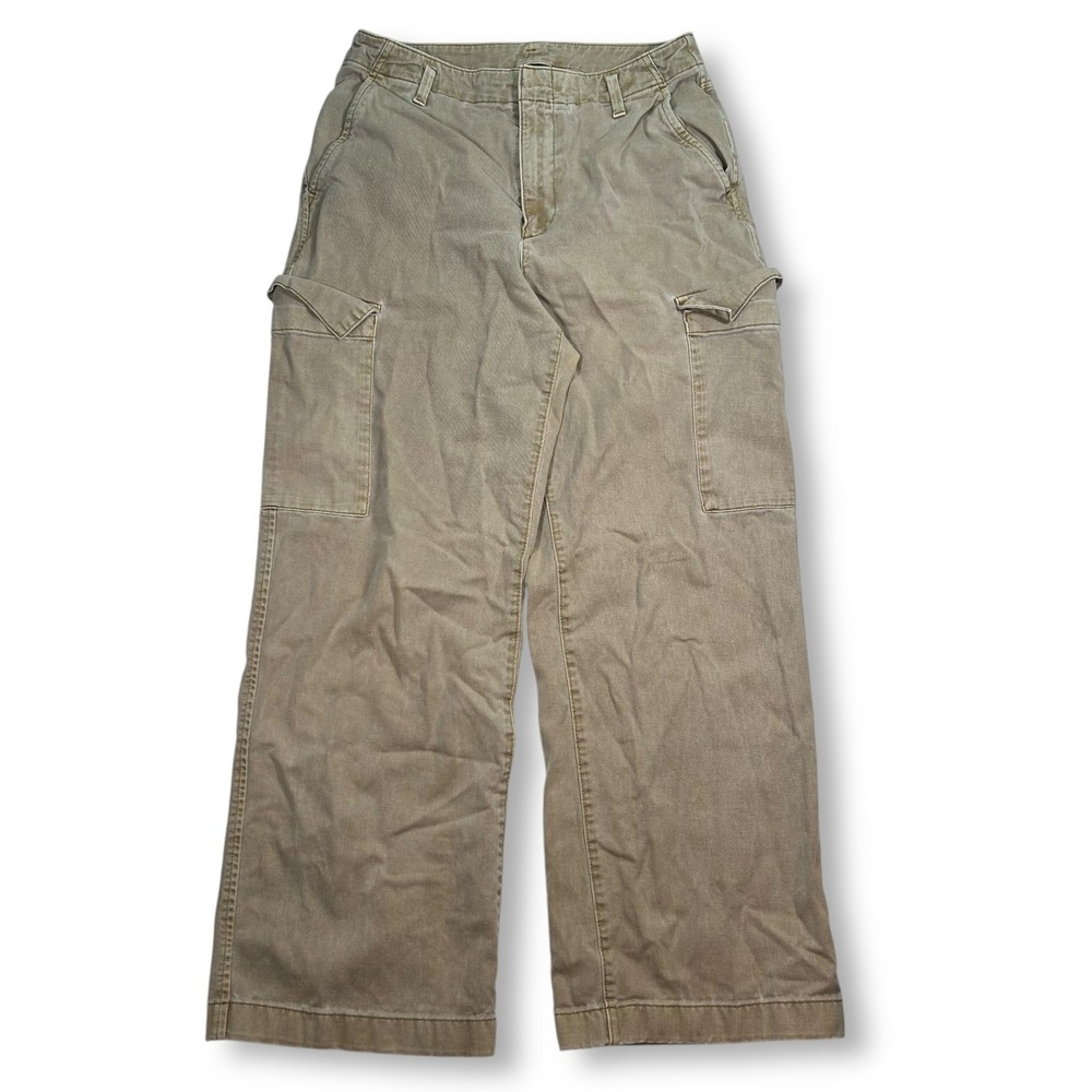 GAP Cargo‎ Pants Wide Leg Khaki Casual Utility Trousers Women's Size 6